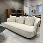 Walter Knoll Ishino Sofa Garbo Stoff Beige mit Kissen 5