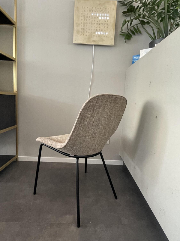 Walter Knoll Sheru Stuhl 2er-Set Stoff Bluewash Beige 7