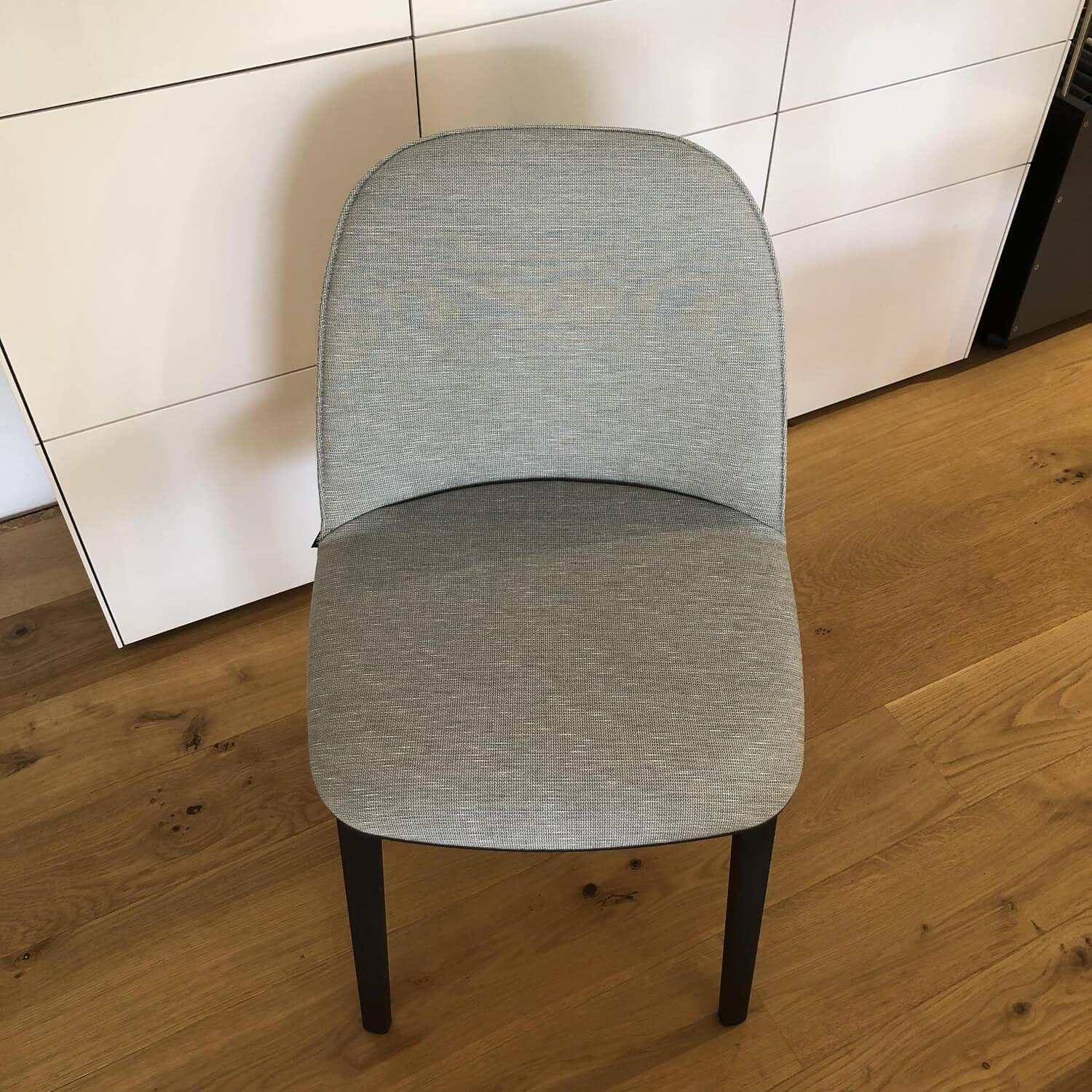 Vitra Softshell Side Chair Stoff Reed Stahlblau 5
