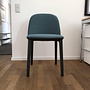 Vitra Softshell Side Chair Stoff Aura Stahlblau 9