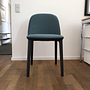 Vitra Softshell Side Chair Stoff Aura Stahlblau 2