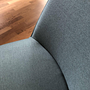 Vitra Softshell Side Chair Stoff Aura Stahlblau 10