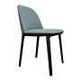 Vitra Softshell Side Chair Stoff Credo Delfin Stahlblau 0