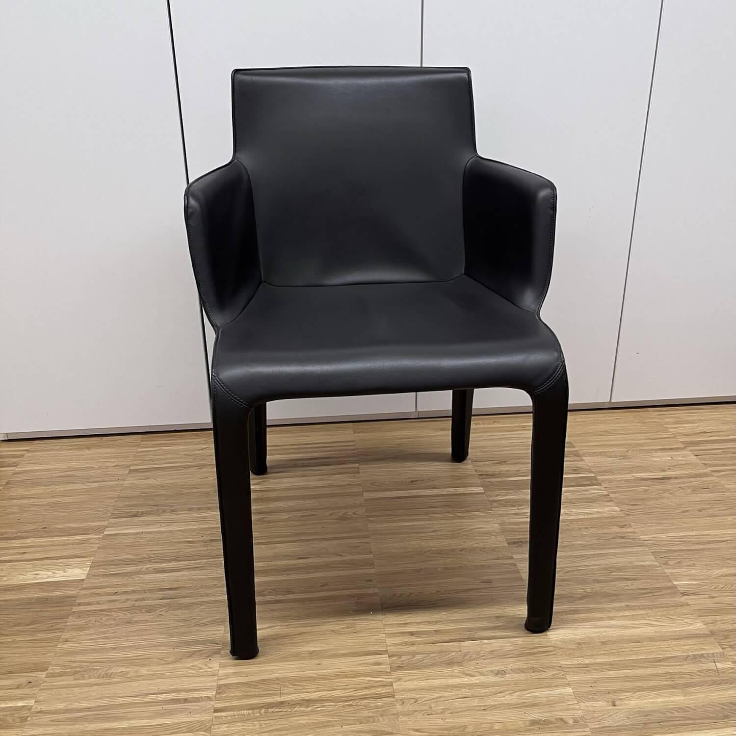 Walter Knoll Armlehnstuhl Gio Leder Bronco Chocolate 5