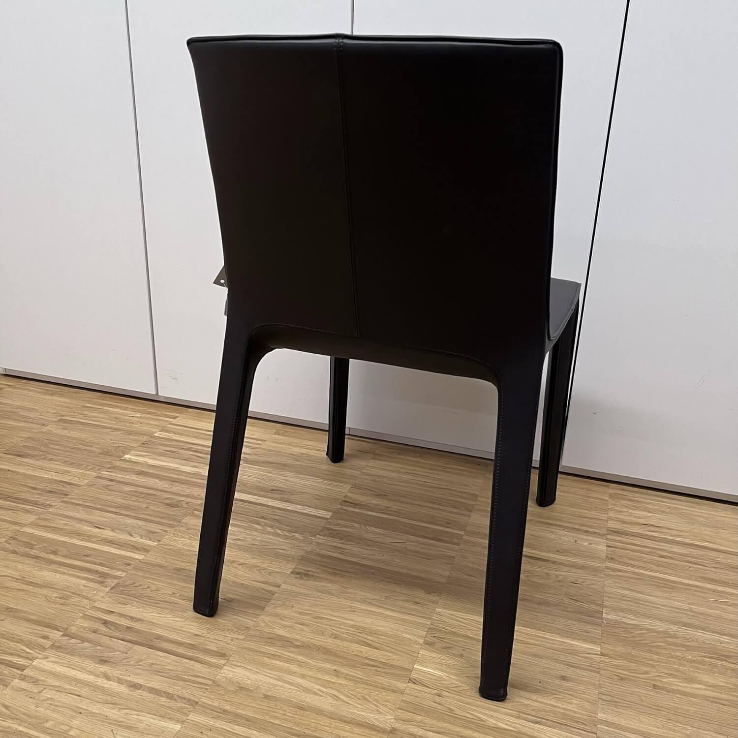 Walter Knoll Stuhl Gio Leder Bronco Chocolate 6
