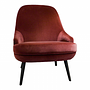 Walter Knoll Sessel 376.10 Stoff Rote Traube Eiche 7