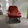 Walter Knoll Sessel 376.10 Stoff Rote Traube Eiche 8