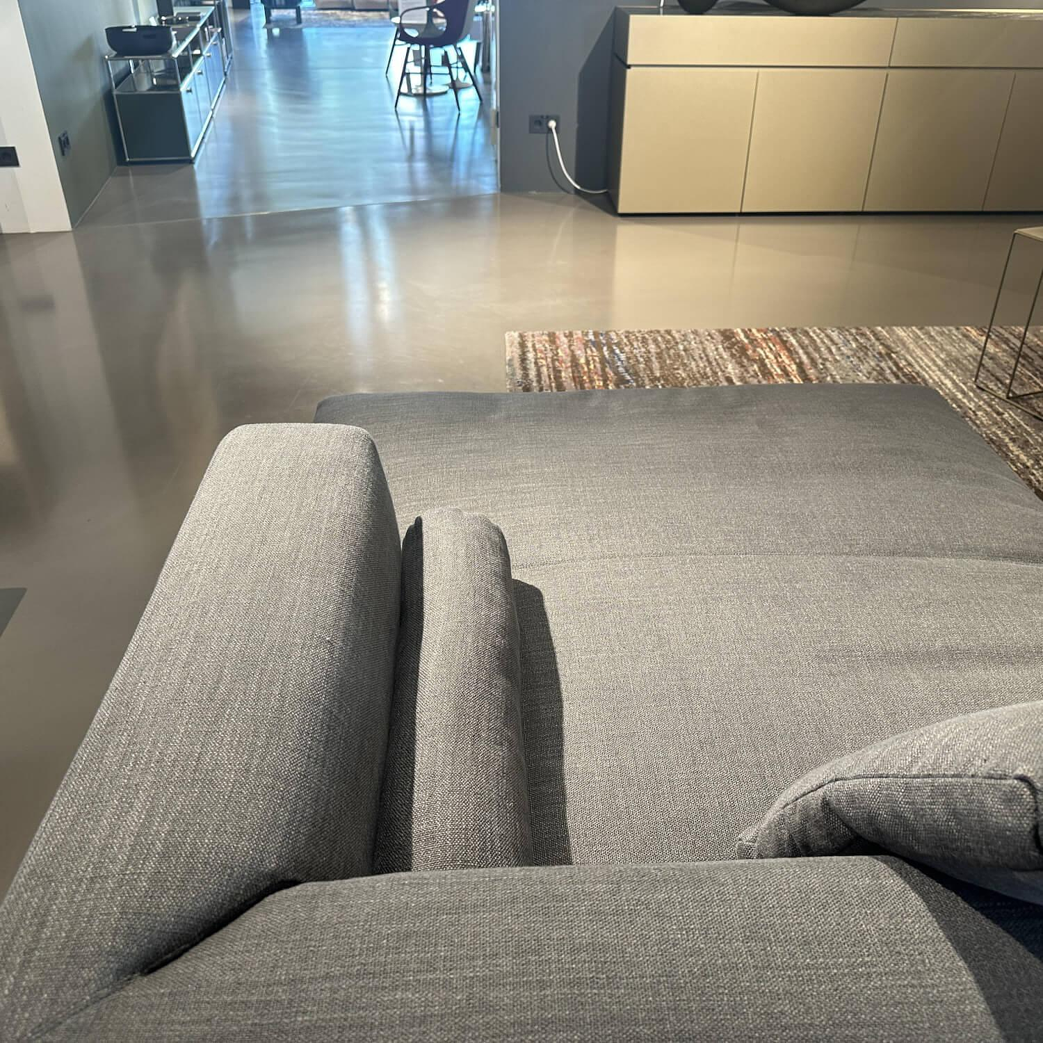 Jaan Living Fabric Bora Corner Sofa Slate Gray Textile 6
