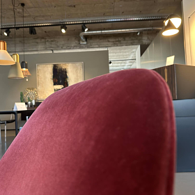 Walter Knoll Sessel 376 10 Classic Edition Rot Gestell Eiche 9