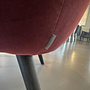 Walter Knoll Sessel 376 10 Classic Edition Rot Gestell Eiche 11