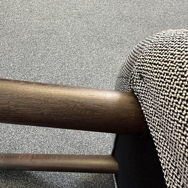 Vitra HAL Stoff Credo 120 Sessel mit Ottoman 8