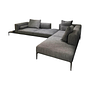 Walter Knoll Jaan Living Ecksofa Stoff Togba Grau 0
