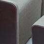 Walter Knoll Foster 520 Armlehnsessel mit Hocker, Stoff 7