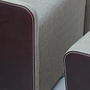 Walter Knoll Foster 520 Armlehnsessel mit Hocker, Stoff 3