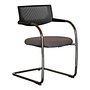 Vitra Freischwinger Visavis 2 Stoff Torso Citterio Antra 0