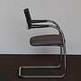 Vitra Freischwinger Visavis 2 Stoff Torso Citterio Antra 8
