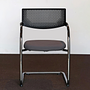 Vitra Freischwinger Visavis 2 Stoff Torso Citterio Antra 14