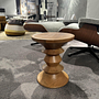Hocker Vitra Schemel Nussbaum Massiv Gedrehselt 3