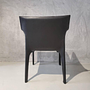 Walter Knoll Stuhl Saddle Chair Leder Schwarz 6