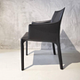 Walter Knoll Stuhl Saddle Chair Leder Schwarz 11
