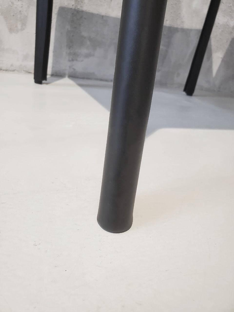 Walter Knoll Stuhl Saddle Chair Leder Schwarz 1