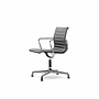 Vitra Stuhl Aluminium EA 108 Stoff Schwarz 0