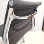 Vitra Stuhl Aluminium EA 108 Stoff Schwarz 2