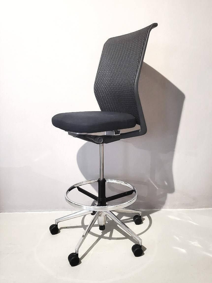 Vitra Id Mesh Bürostuhl Nero Schwarz F30 1