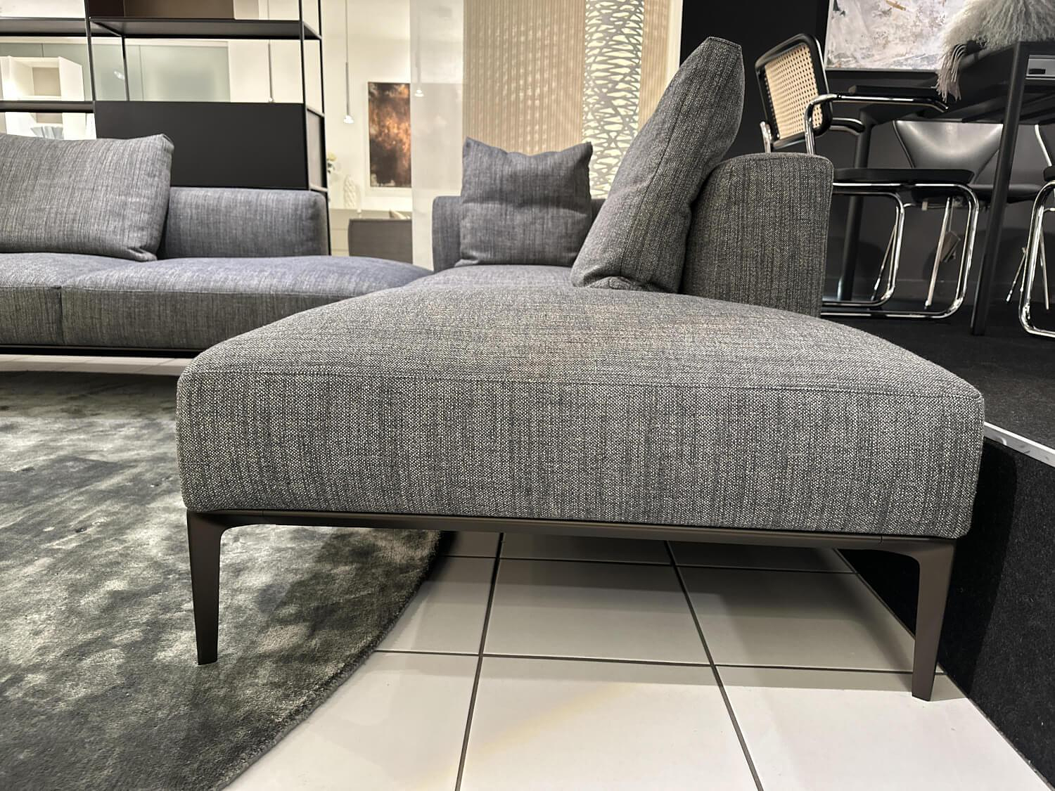 Walter Knoll Jaan Living Ecksofa Stoff Togba Grau 3