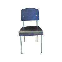Vitra Stuhl Standard Sitz Rücken Metall Prouvé Vermeer Grün 4