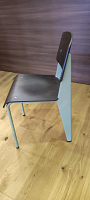 Vitra Stuhl Standard Sitz Rücken Metall Prouvé Vermeer Grün 5