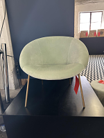 Walter Knoll Sessel 369 Stoff Harald 823 Jade Grün 10