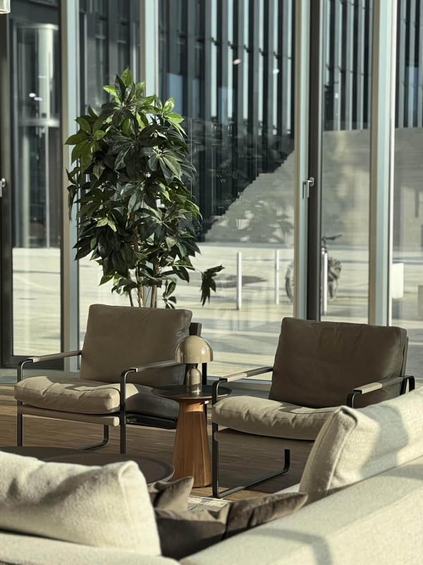 Walter Knoll Fabricius Chair Leather Muscat Brown Set 2 6