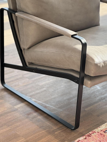 Walter Knoll Fabricius Chair Leather Muscat Brown Set 2 7