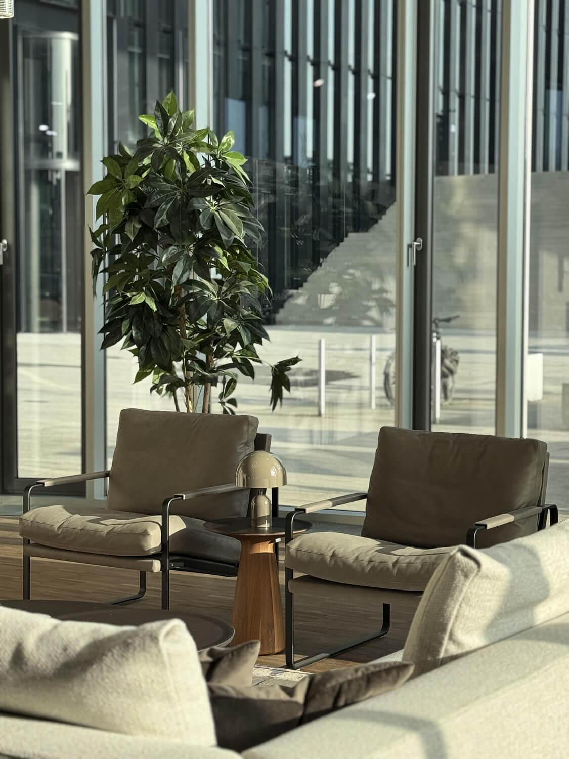 Walter Knoll Fabricius Chair Leather Muscat Brown Set 2 2