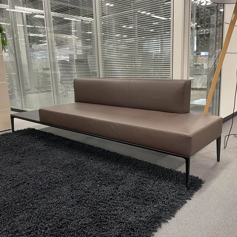 Walter Knoll Jaan Bank Leder Braun 10