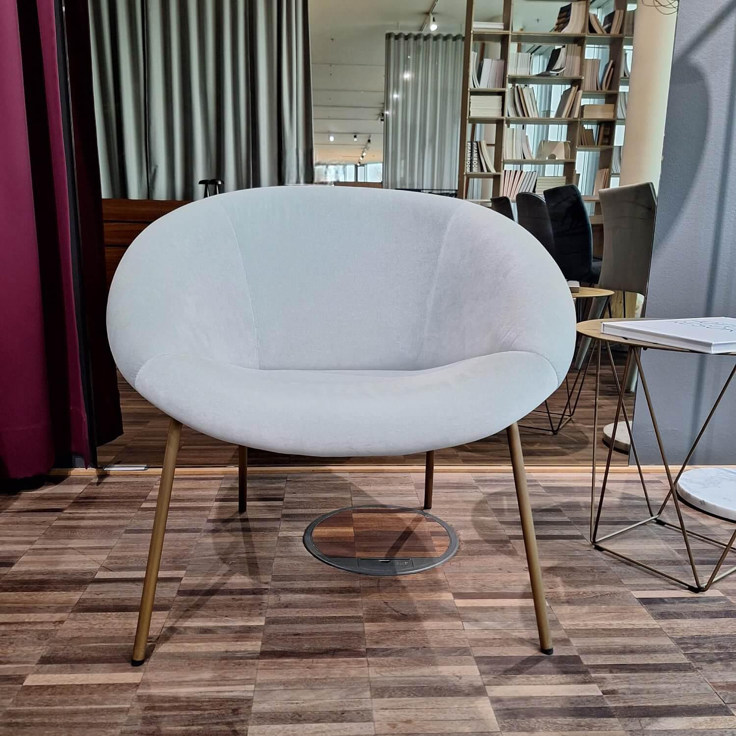Walter Knoll Armchair 369 Stoff Harald Jade 6