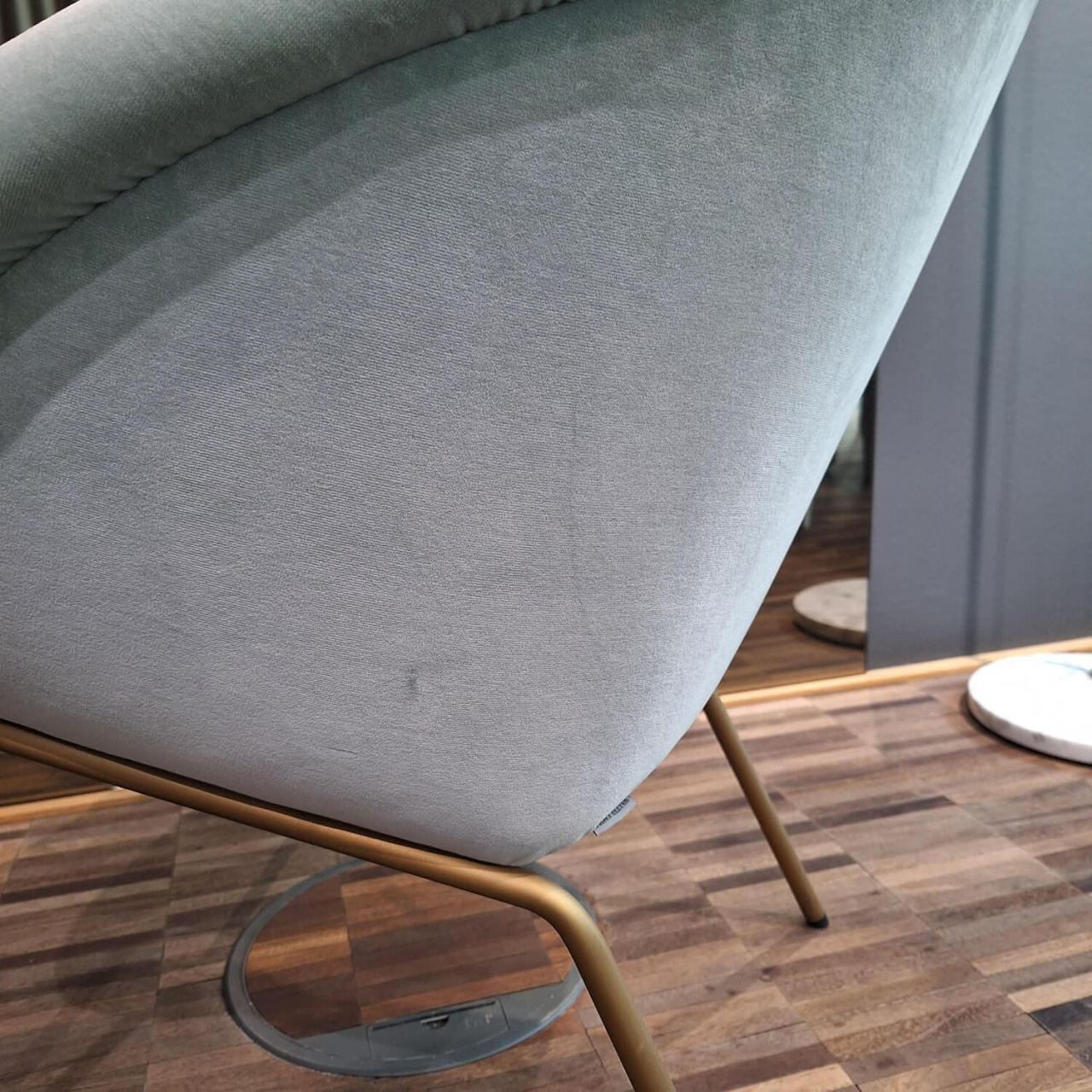 Walter Knoll Armchair 369 Stoff Harald Jade 13