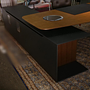 Walter Knoll Keypiece Nussbaum Schreibtisch Höhenverstellbar 4