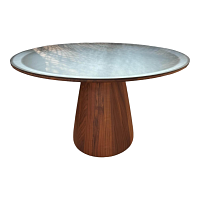 Walter Knoll Foster Tisch Stahl Braun Nussbaum 5