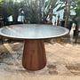 Walter Knoll Foster Tisch Stahl Braun Nussbaum 2