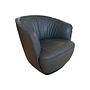Walter Knoll Sessel Ishino Leder Congress 1441 Basalt Grau 7