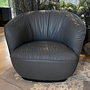 Walter Knoll Sessel Ishino Leder Congress 1441 Basalt Grau 3