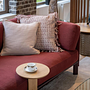 Vitra Anagram Ecksofa Stoff Rot Gestell Bordeaux 7