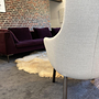 Vitra Hal Lounge Sessel mit Ottoman Beige Melange 14