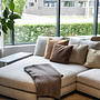 Walter Knoll Ecksofa Tama Stoff Beige Armlehne Leder 6