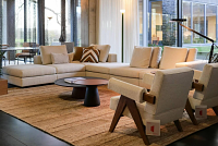 Walter Knoll Living Landscape 755 Ecksofa Bezug Curly Beige 12