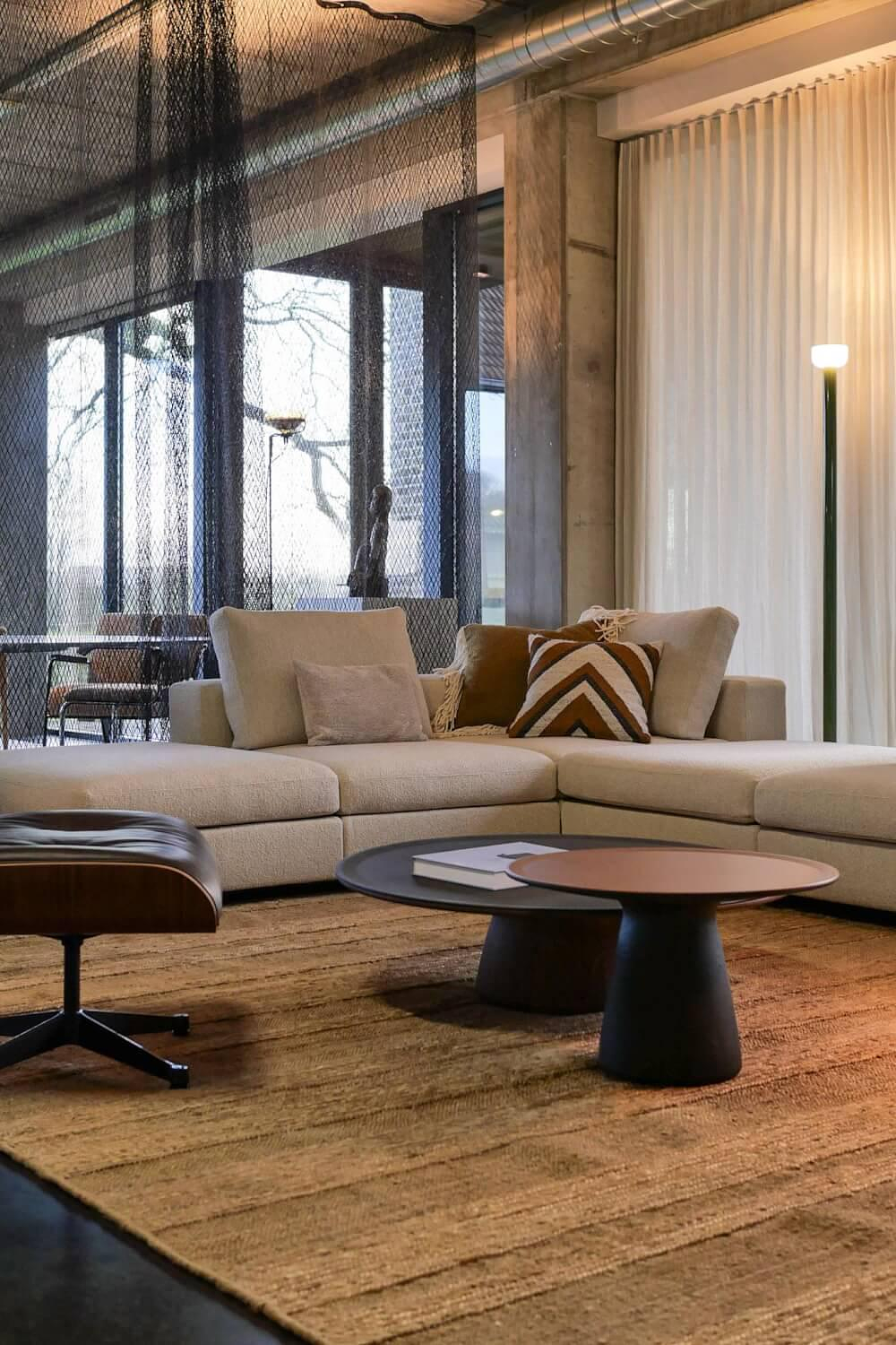 Walter Knoll Living Landscape 755 Ecksofa Bezug Curly Beige 9