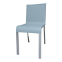 Vitra Stuhl 03 Hellgrau Kunststoff Silber 0