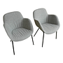 Walter Knoll Sheru Armlehnstuhl Platin Grau Stoff 7